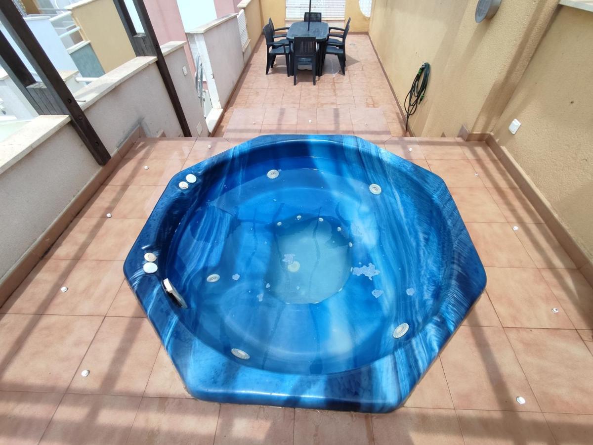 Atico Laguna Beach Con Jacuzzy Privado Vera Kültér fotó